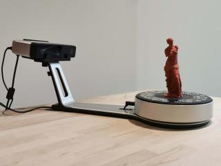 Agrandir l'image - fenêtre modale - Scanner 3D du Fablab