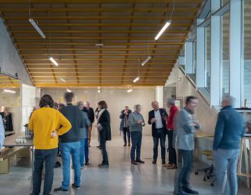 Agrandir l'image - fenêtre modale - Espace événementiel accueil - Pôle Agglo21