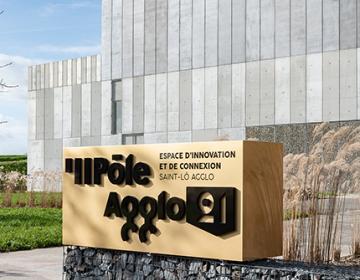 Agrandir l'image - fenêtre modale - photo entrée Pôle Agglo21