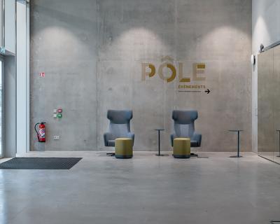 Agrandir l'image - fenêtre modale - Espace événementiel accueil