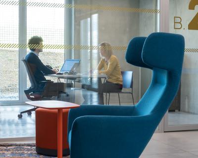 Agrandir l'image - fenêtre modale - Bureau du Pôle Agglo21 vu d'extérieur